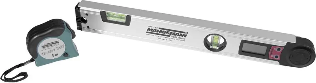 Brüder Mannesmann M81230 Digitale Hoekmeter 225°
