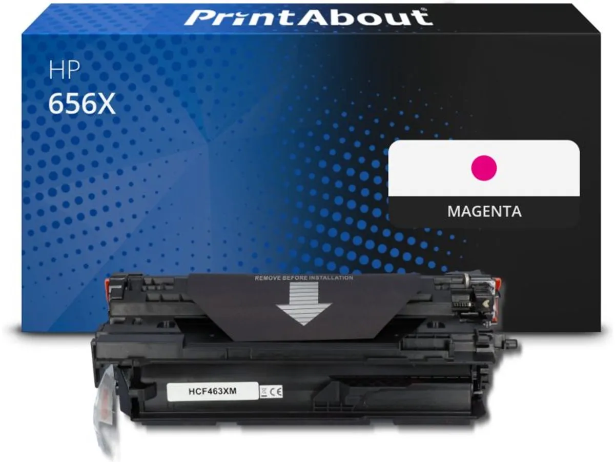 PrintAbout Huismerk HP 656X Toner Magenta CF463X
