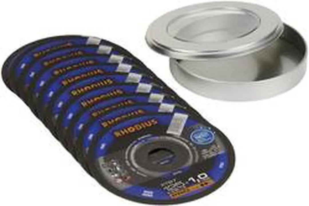 Rhodius XT67 210743 Doorslijpschijf recht 125 mm 10 stuk(s) Staal
