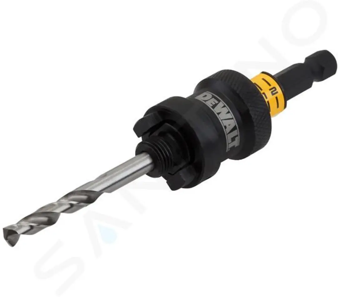 DeWALT DT20626 Quick Connect Adapter 3/8 voor 14-30mm Gatzagen met Multimaterial