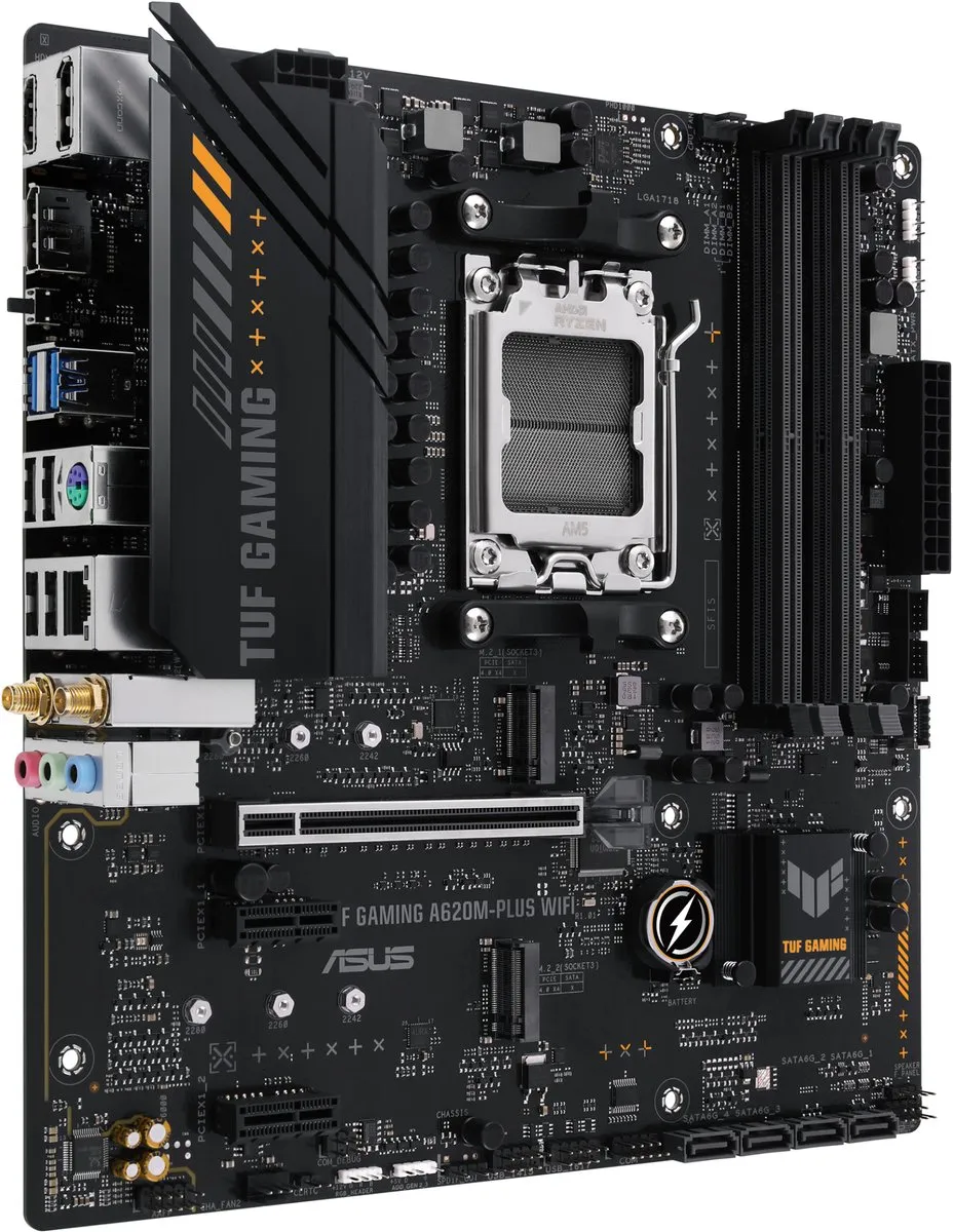 ASUS TUF GAMING A620M-PLUS WIFI AM5 - microATX