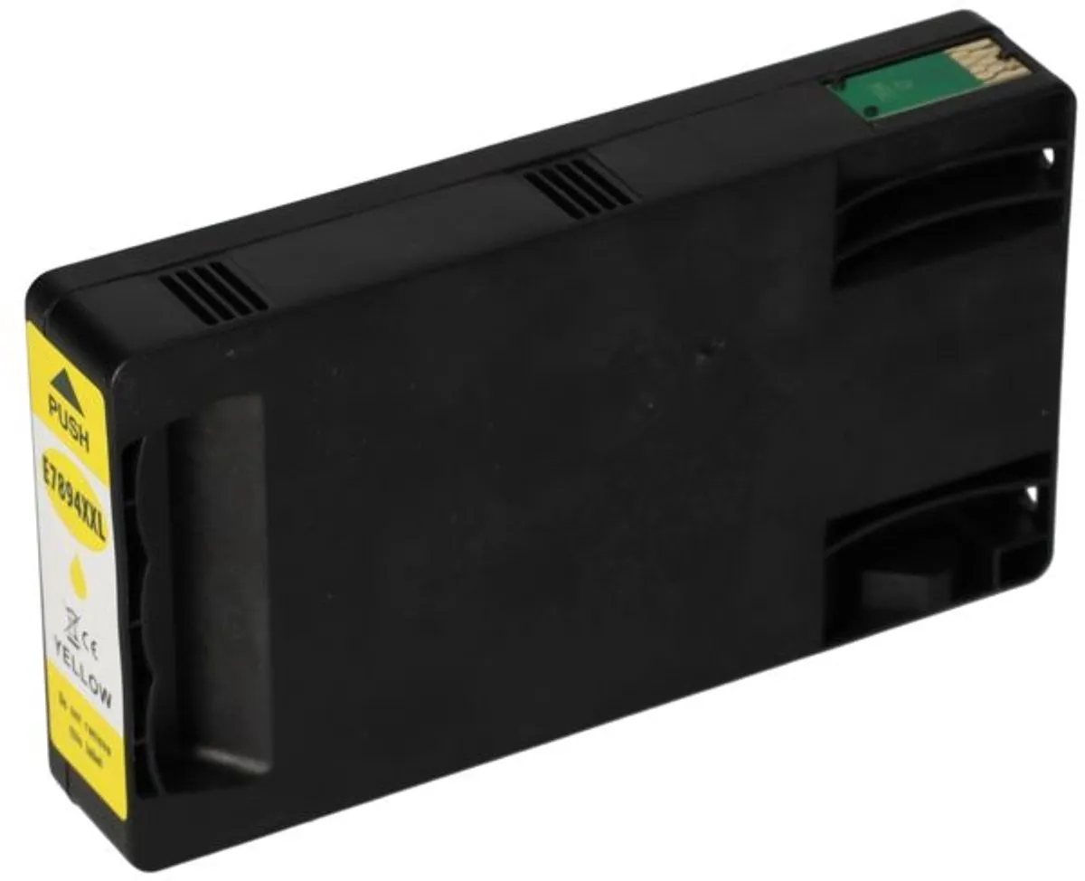 PrintAbout T7894 Inktcartridge Geel - 4100 pagina's - Epson