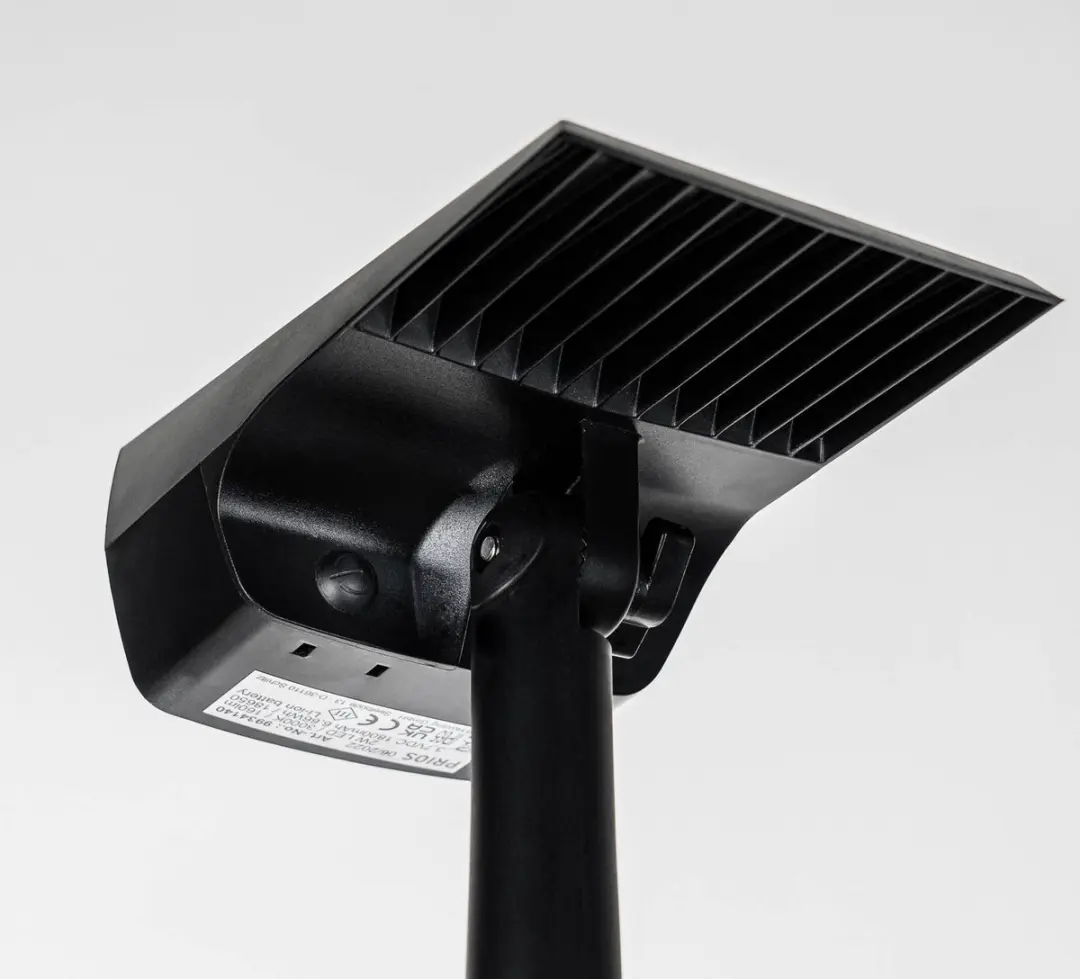 PRIOS Solar Buitenverlichting 2W - 1 Lichtpunt - Zwart - afbeelding 5 van 6