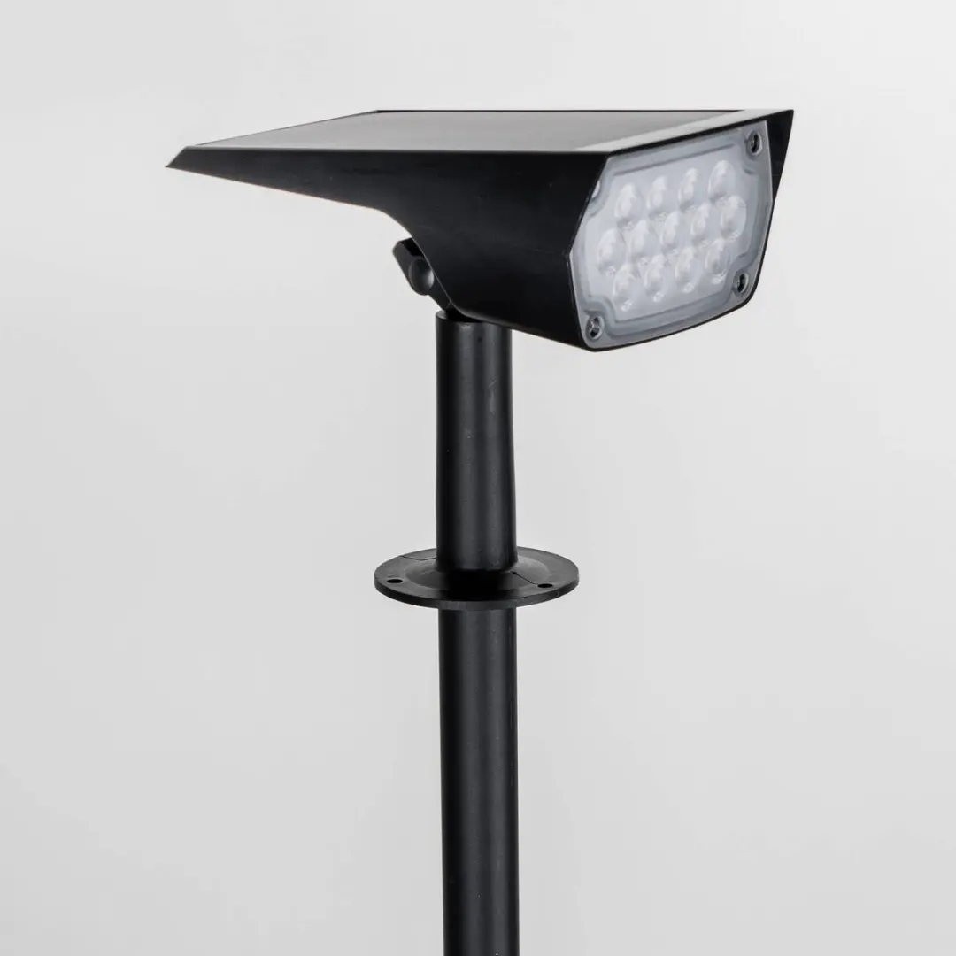 PRIOS Solar Buitenverlichting 2W - 1 Lichtpunt - Zwart - afbeelding 6 van 6
