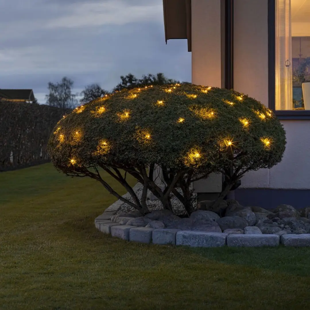 Lichtnet voor buiten