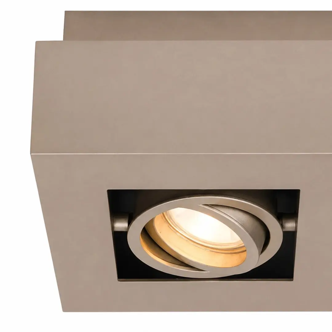 Artdelight Spot Bosco 4 Lichts - 25cm - Champagne
