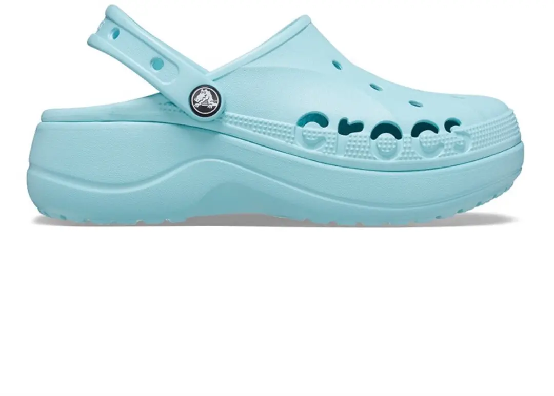 Crocs Baya Platform Clog Pure Water 37/38 US 7