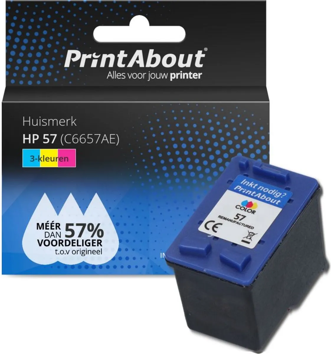 PrintAbout HP 57 C6657AE Inktcartridge