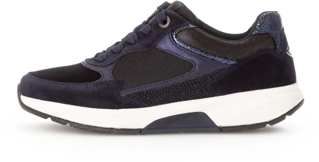 Gabor Rollingsoft Sneaker 76.875.66 - Blauw/Zwart