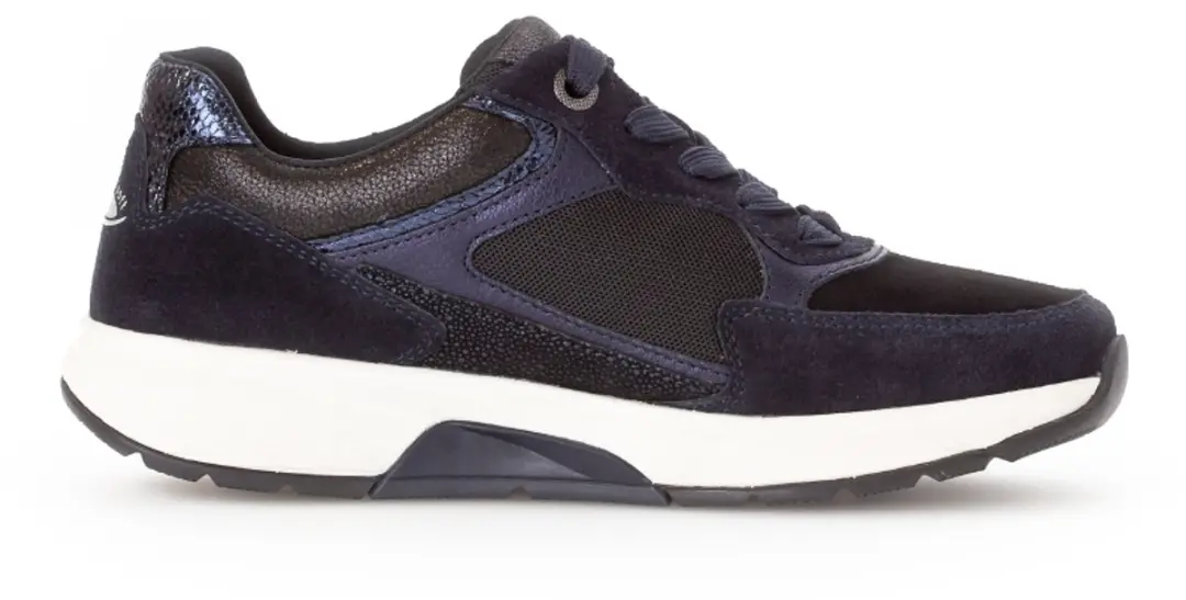Gabor Rollingsoft Sneaker 76.875.66 - Blauw/Zwart