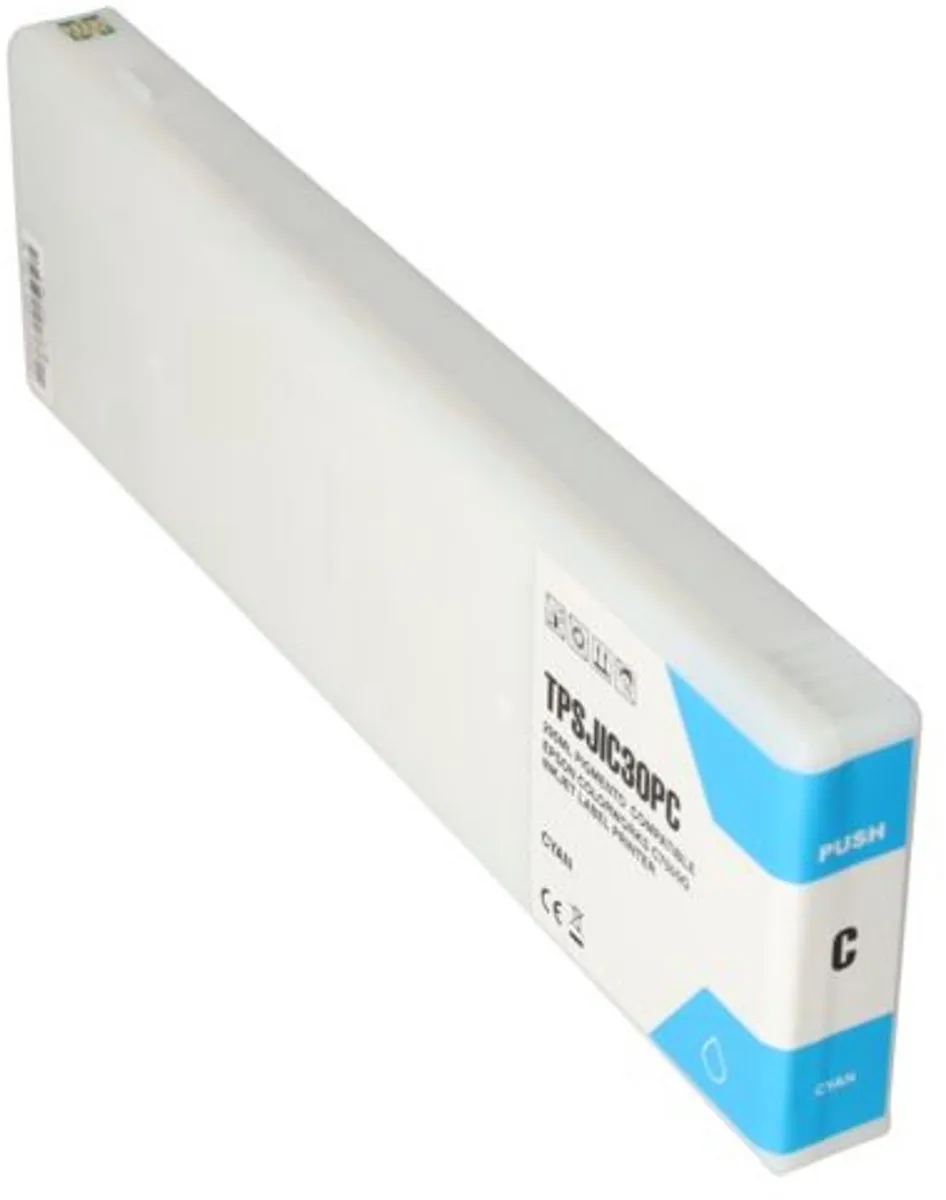 PrintAbout Epson SJIC30P(C) Inktcartridge - Cyaan