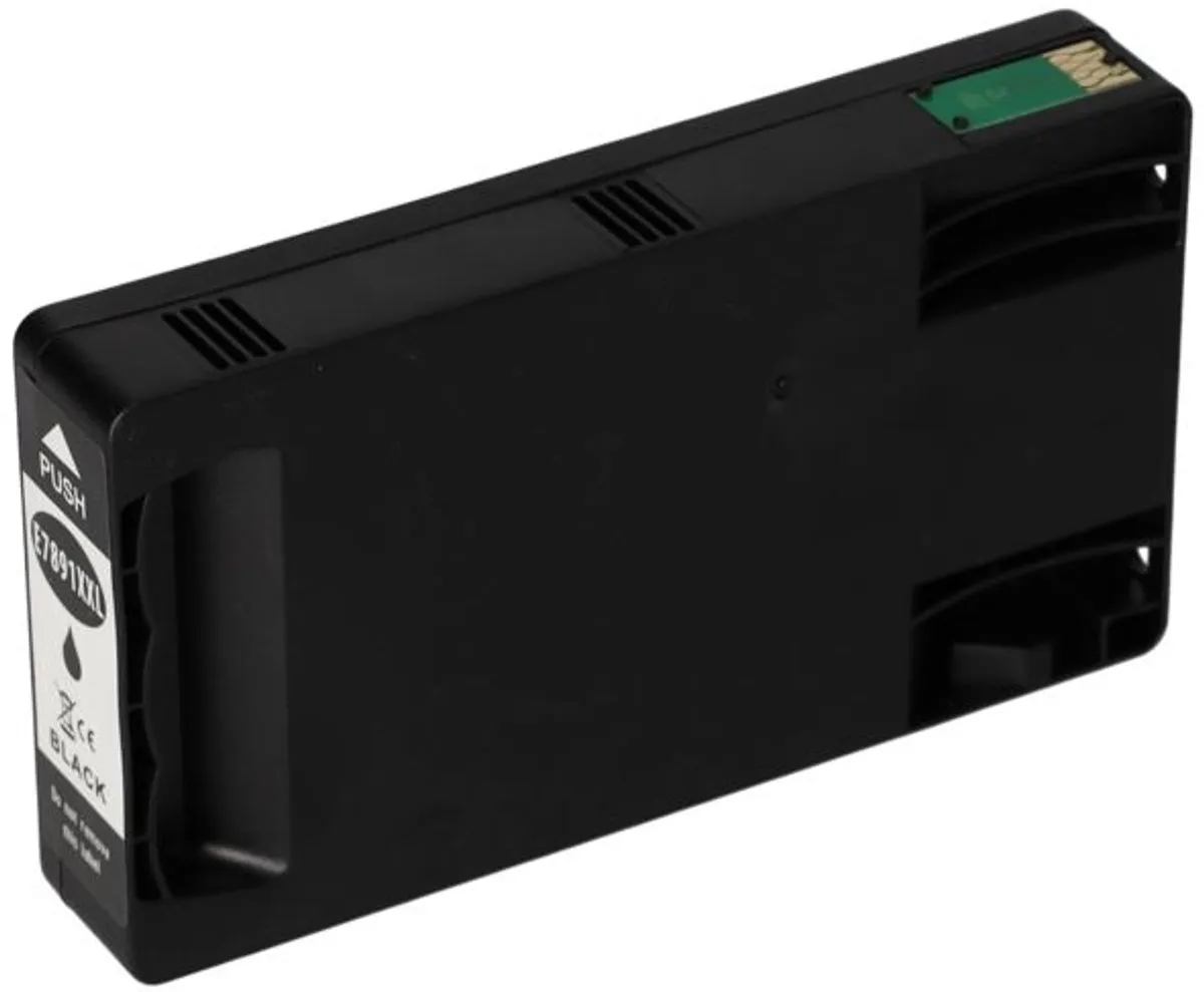 PrintAbout T7891 Inktcartridge Zwart - 4000 pagina's - Epson