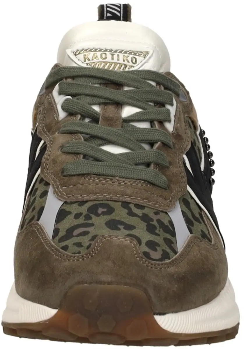 Kaotiko Detroit Glam Sneakers Dames - Bruin - Maat 41 - afbeelding 3 van 6