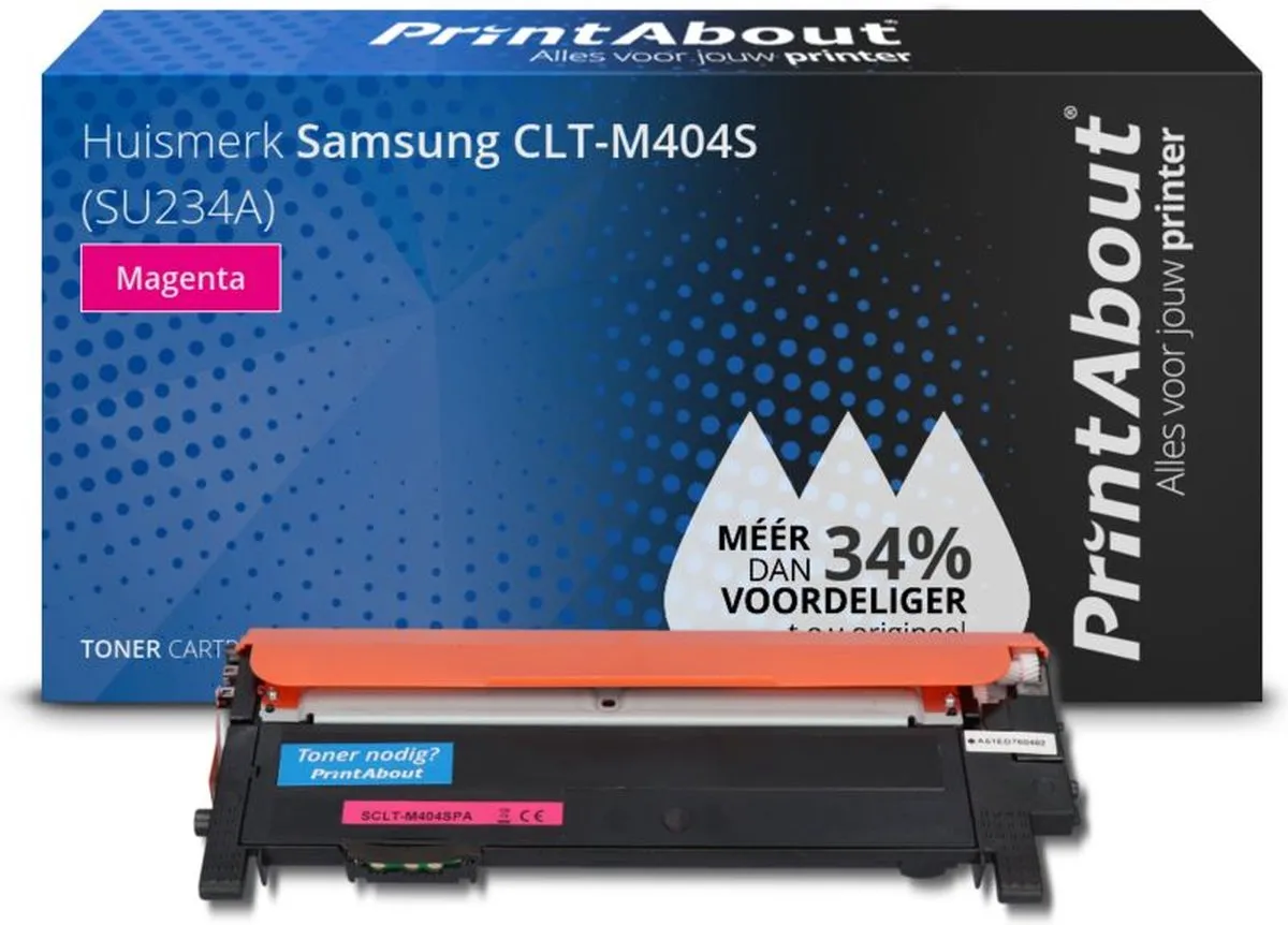 PrintAbout CLT-M404S-PA Toner Magenta