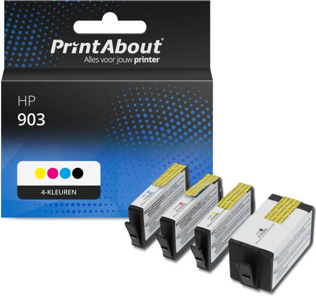 PrintAbout Inktcartridge 903 6ZC73AE Multipack
