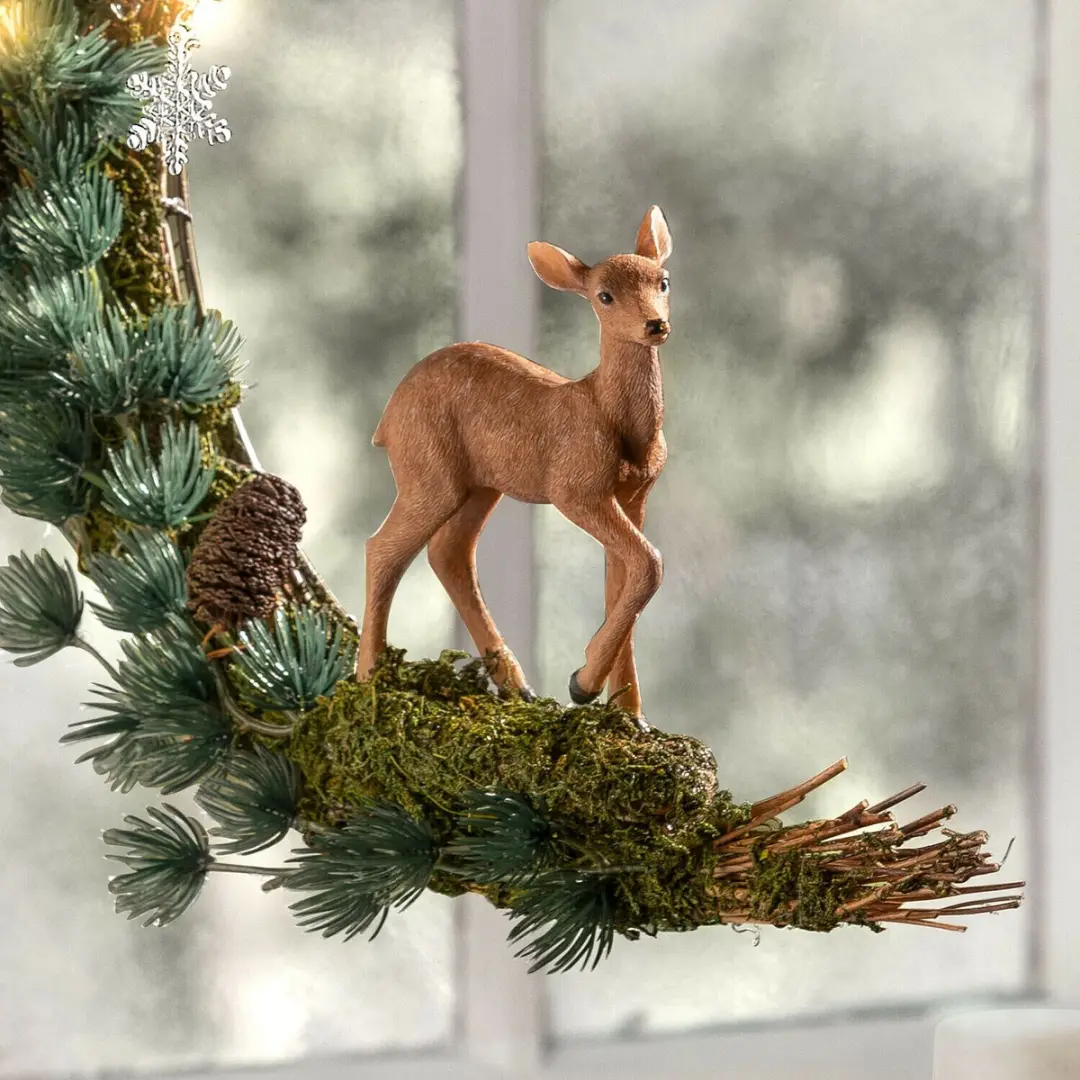 Loberon Isnara Decoratief Hangobject - Bruin/Groen - afbeelding 3 van 3