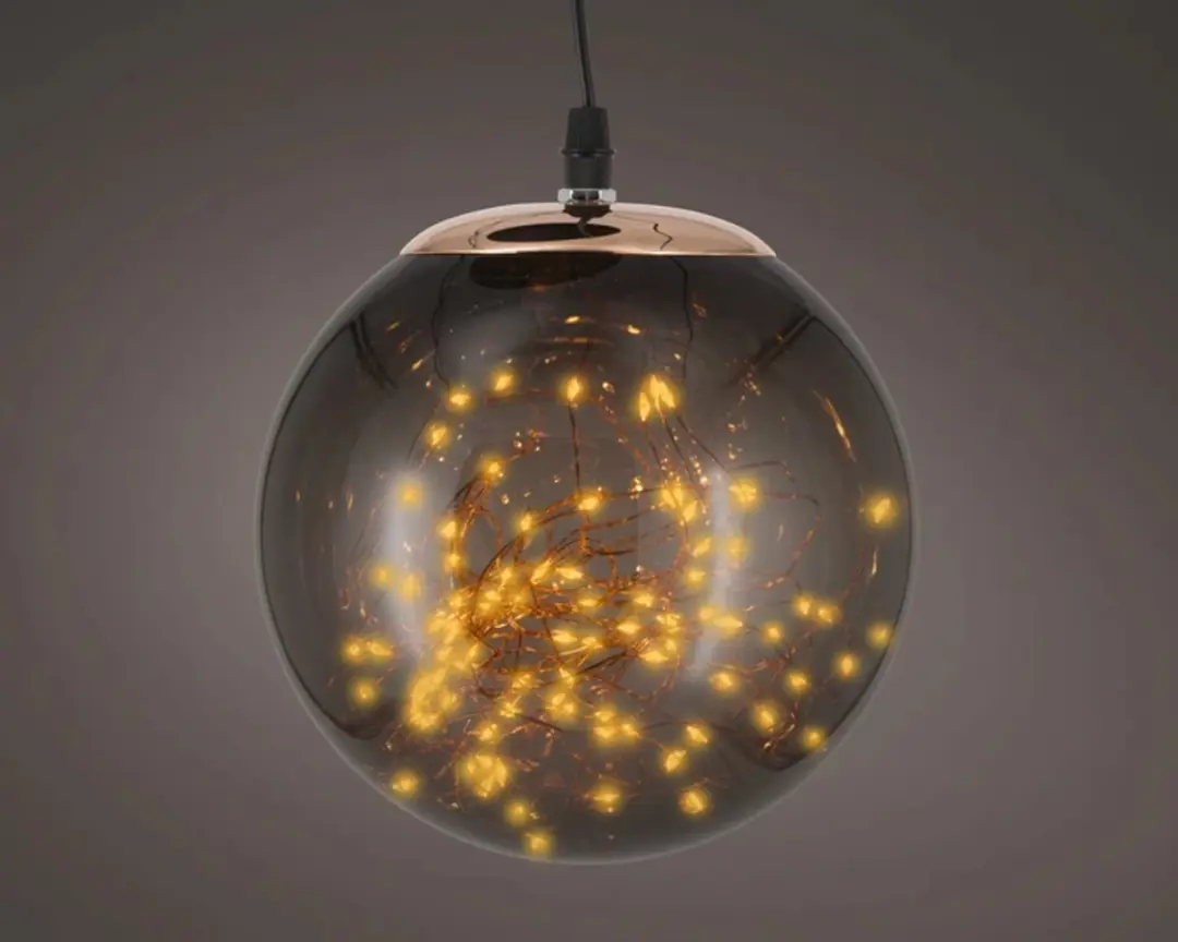 Lumineo Micro LED Bal D25cm - 110L - Extra Warm Wit