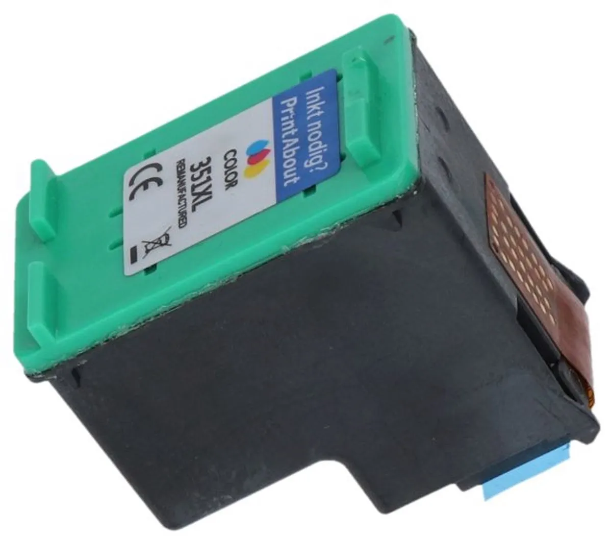 PrintAbout Huismerk HP 351 CB337EE Inktcartridge - 3-kleuren - 12ml