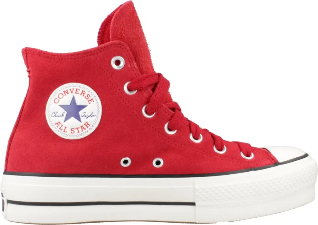 CONVERSE CHUCK TAYLOR ALL STAR LIFT SUEDE Rood 37,5 EU