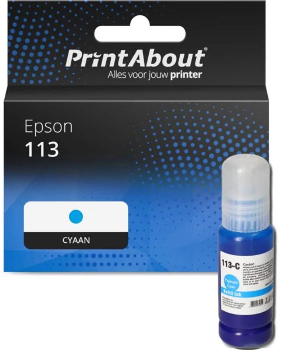 PrintAbout Inktcartridge C13T06B240 Cyaan