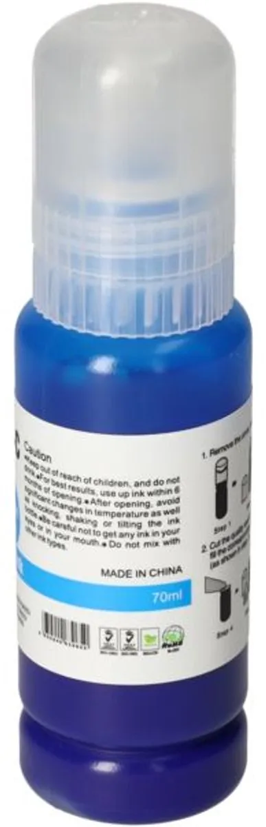 PrintAbout Inktcartridge C13T06B240 Cyaan - 70ml - o.a. Epson ET27xx