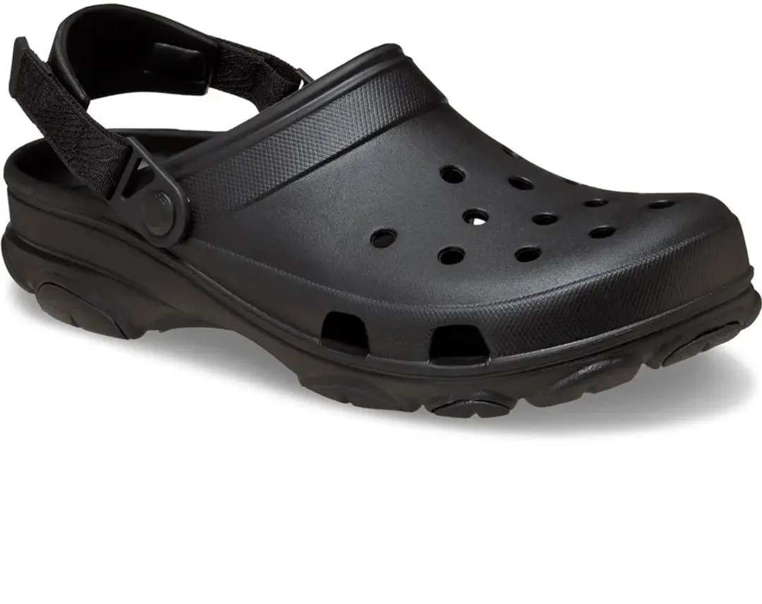 Crocs All-terrain Classic Klompen 206340-060 - Zwart - EU 45-46 - afbeelding 4 van 6