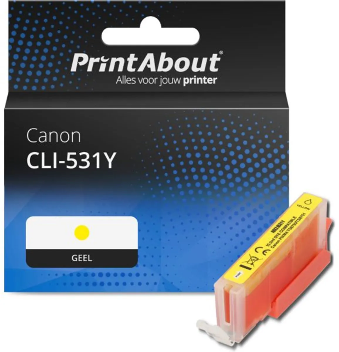 PrintAbout CLI-531Y Inktcartridge