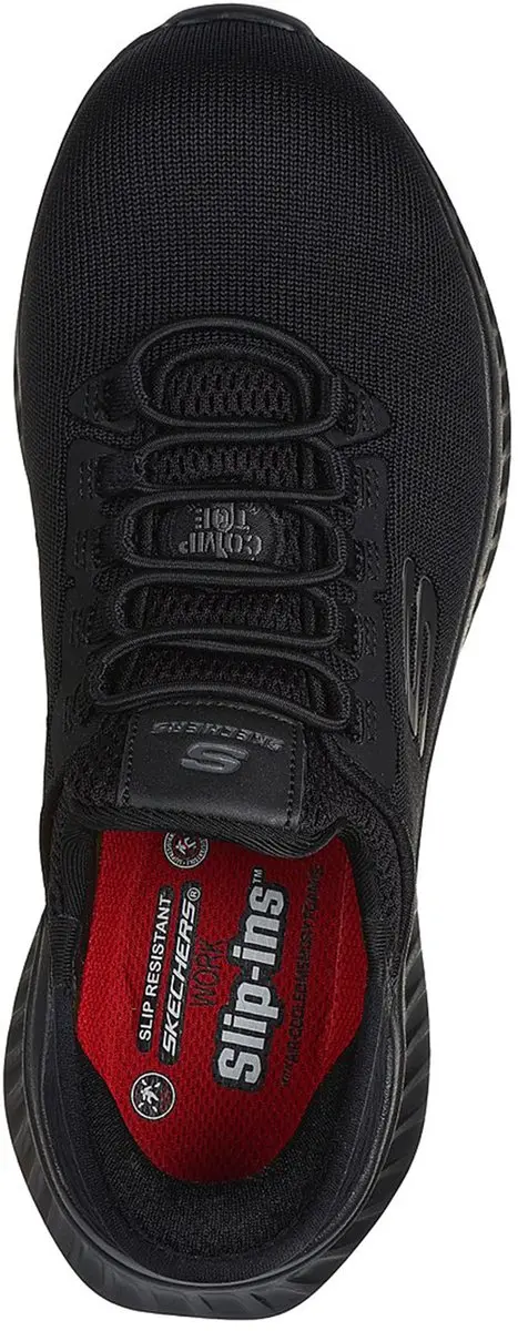Skechers Tilido Ombrey Instapschoenen - Zwart - afbeelding 5 van 6