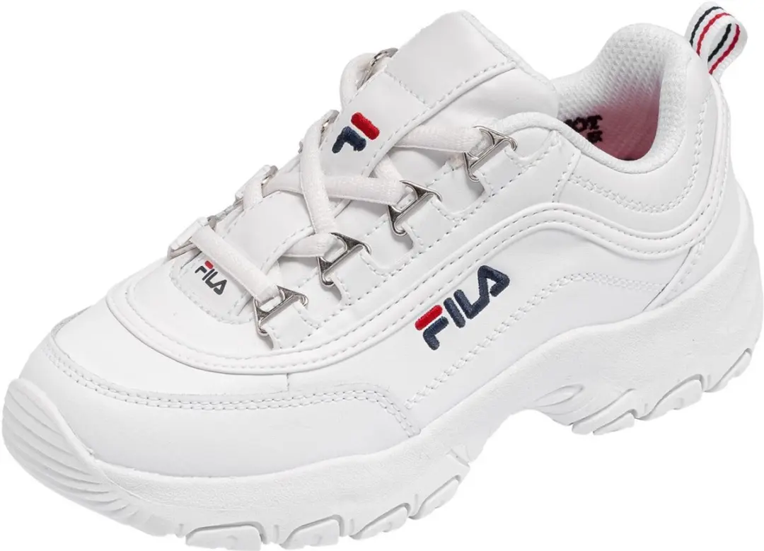Fila Strada Low Teens Sneaker - 37 - Wit