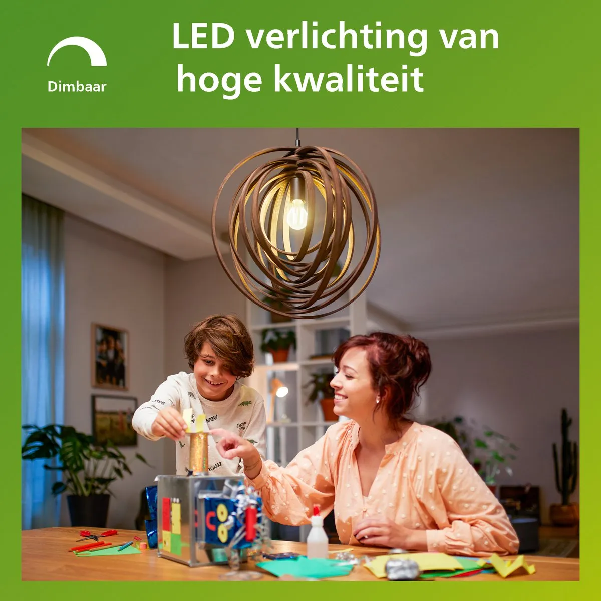 Philips Ultra Efficient LED Transparant 4W E27 - Warmwit 2700K