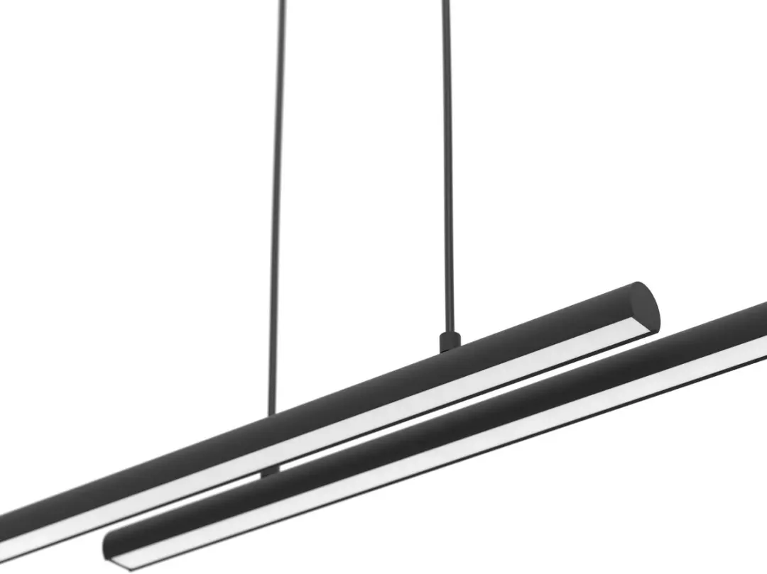 Eglo Flatron-Z Hanglamp 150cm - Zwart - RGB & Wit - Zigbee