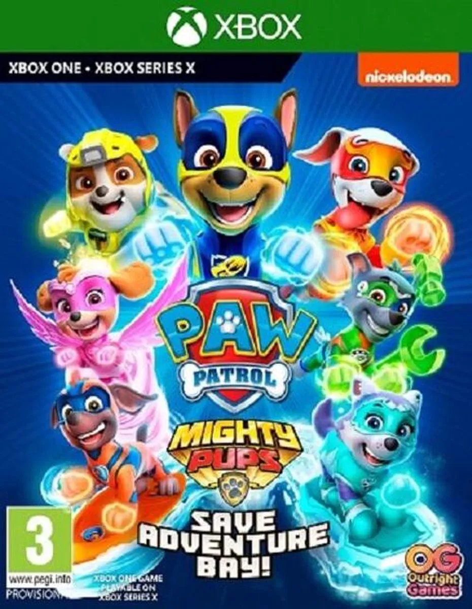 Xbox Paw Patrol Mighty Pups Save Adventure Bay