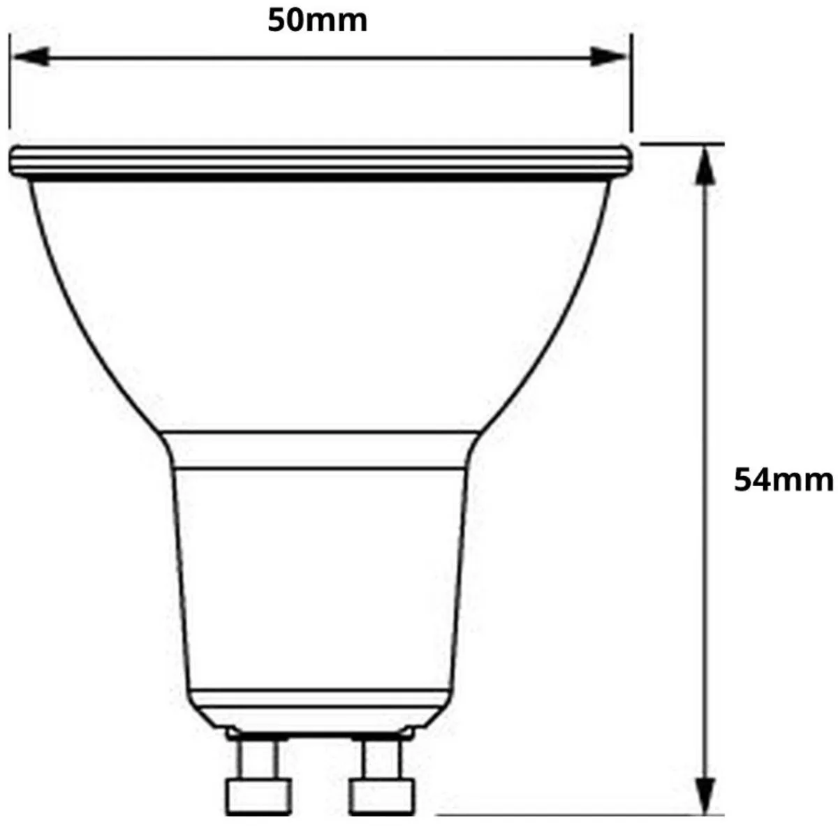 Philips MASTER Value LED Spot GU10 3.7W 355lm - 927 Zeer Warm Wit