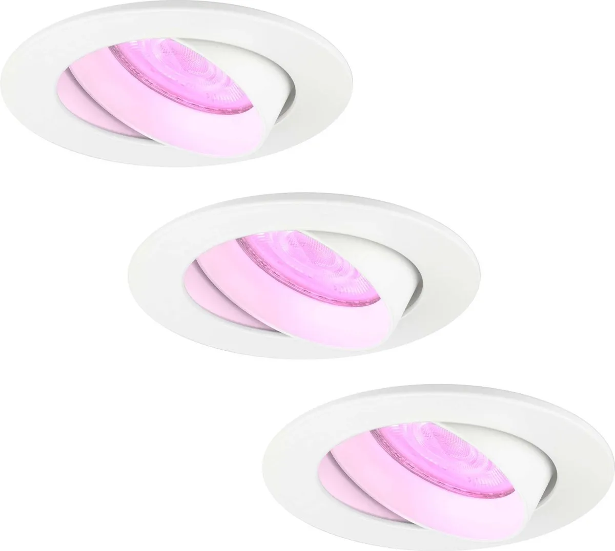 Ledvion 3X SMART LED Inbouwspot Rio RGBW