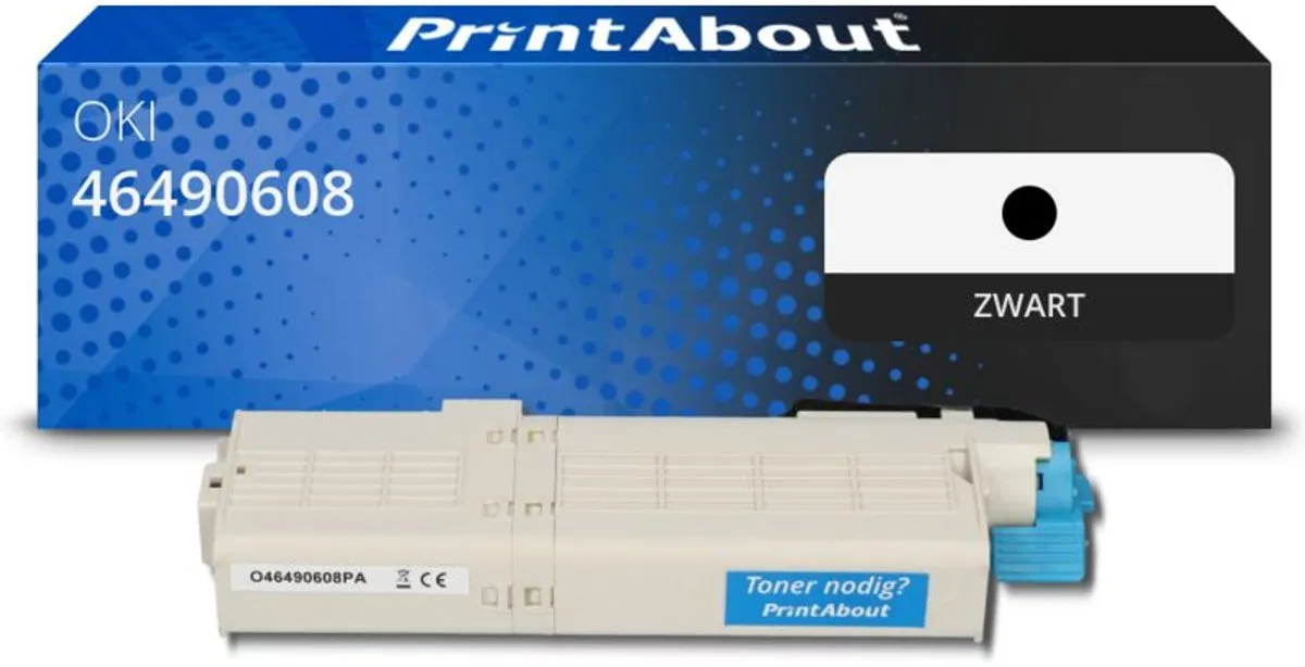 PrintAbout OKI 46490608 Toner