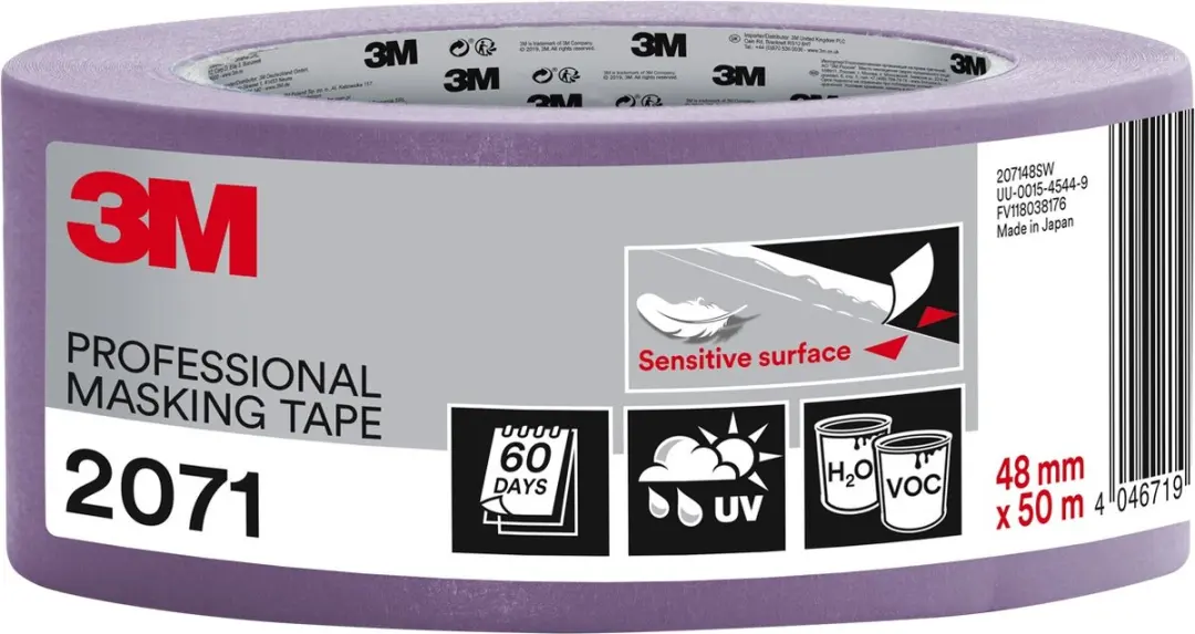 3M Paarse Masking Tape 2071