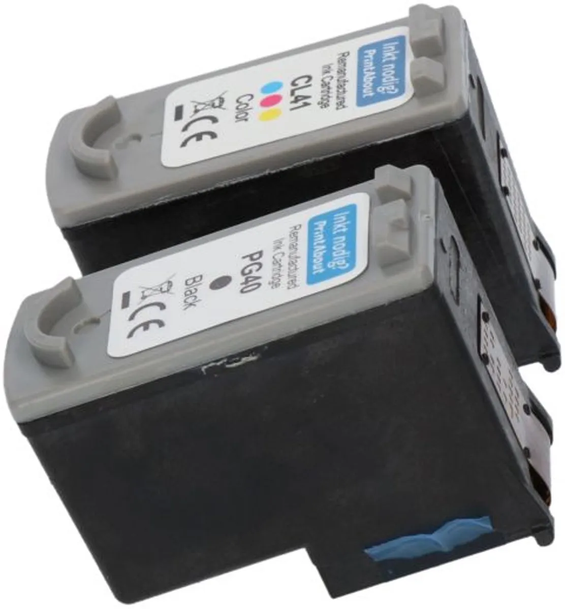PrintAbout PG-40/CL-41-PA2 Inktcartridge - Zwart + 3 Kleuren - 37ml