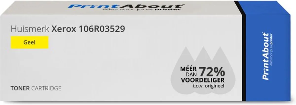 PrintAbout Xerox 106R03529 Toner Geel