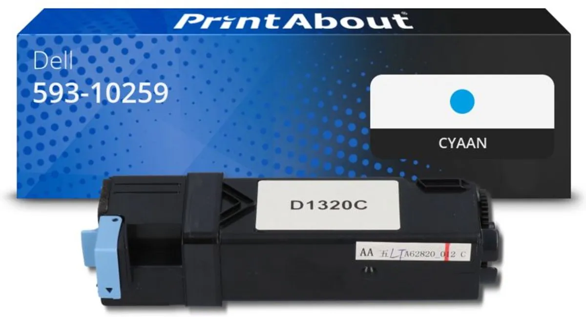 PrintAbout Dell KU051 Toner Cyaan 2.250 Pagina's