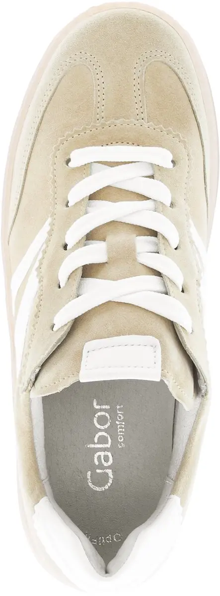 Gabor Comfort Optifit Dames Sneaker - Lichtgeel - 37,5 - afbeelding 4 van 6