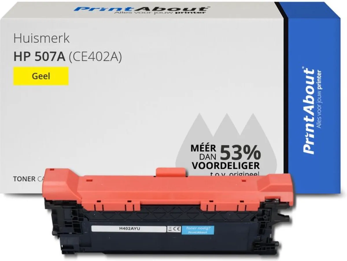 PrintAbout HP 507A CE402A Toner Geel