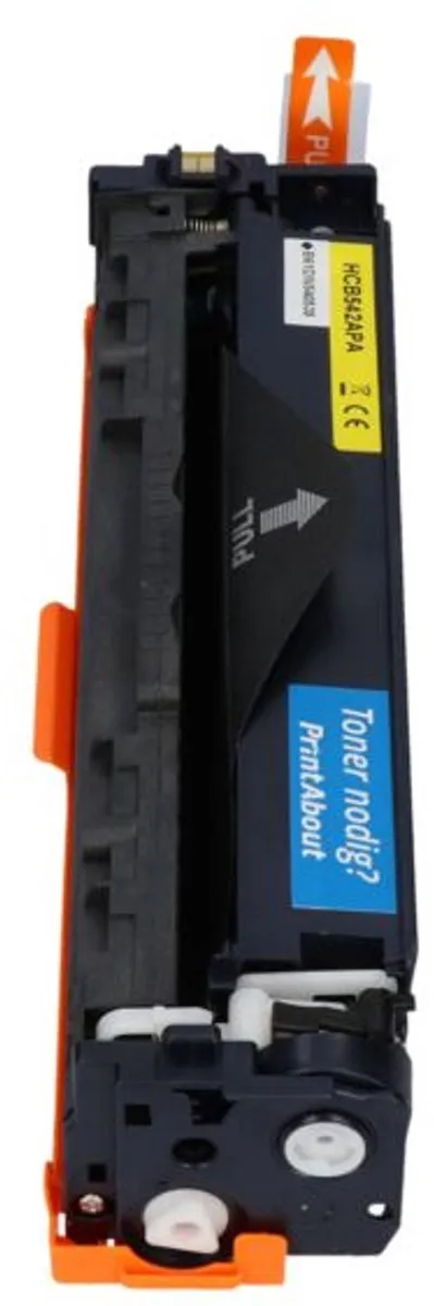 PrintAbout HP 125A CB542A Toner Geel - 2.500 Pagina's
