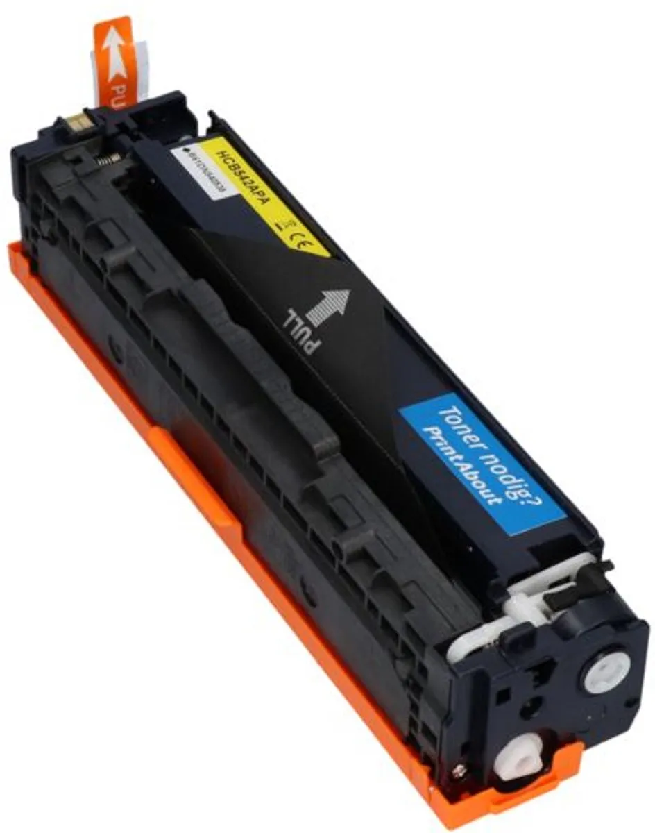 PrintAbout HP 125A CB542A Toner Geel - 2.500 Pagina's