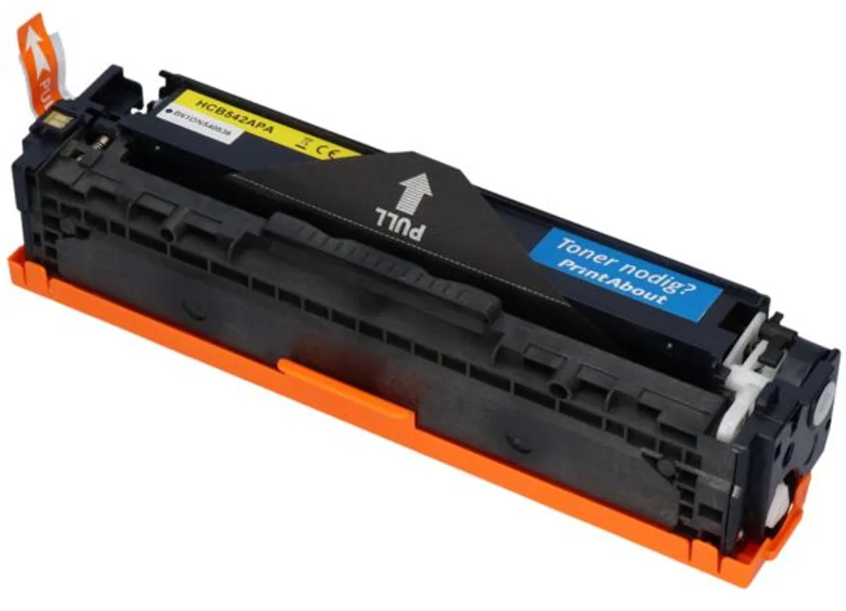PrintAbout HP 125A CB542A Toner Geel - 2.500 Pagina's