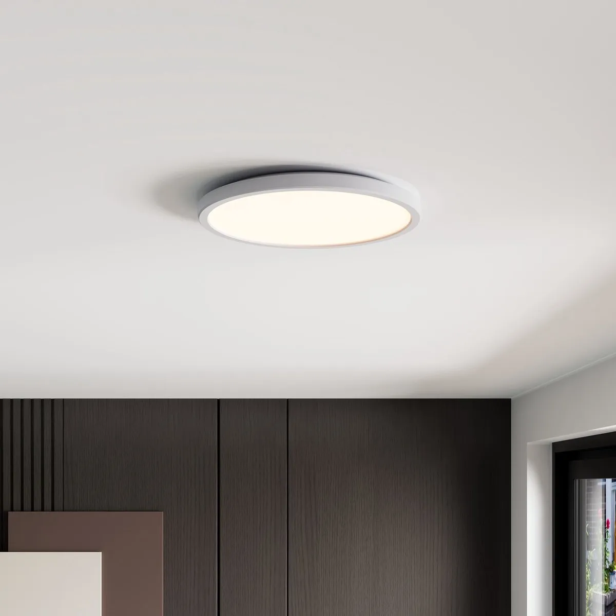 LEDVION LED Plafondlamp Ø29cm 24W Warm Wit 1620Lm IP44