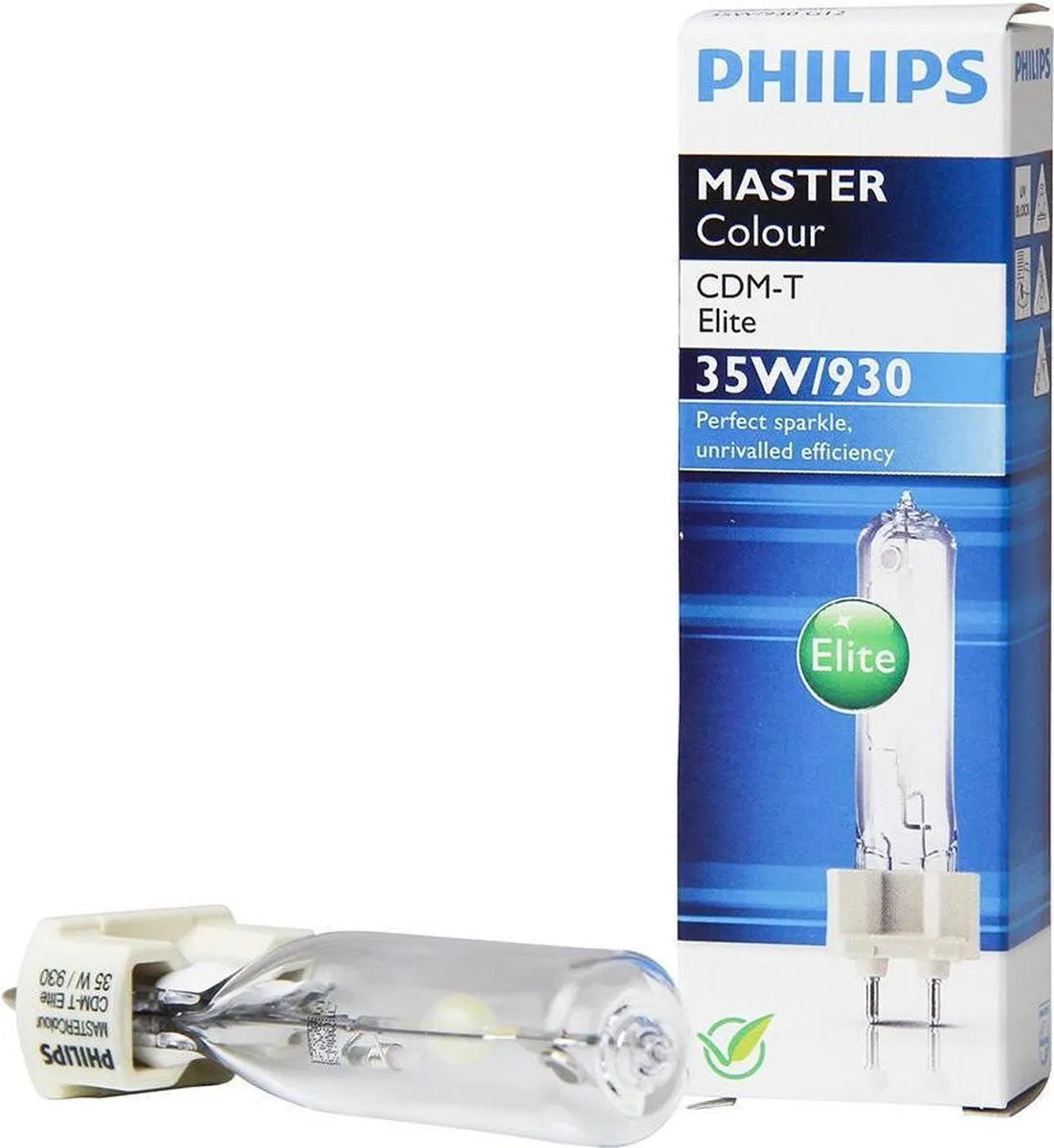 Philips CDM-T Elite 35W 930 G12 - Warm wit licht