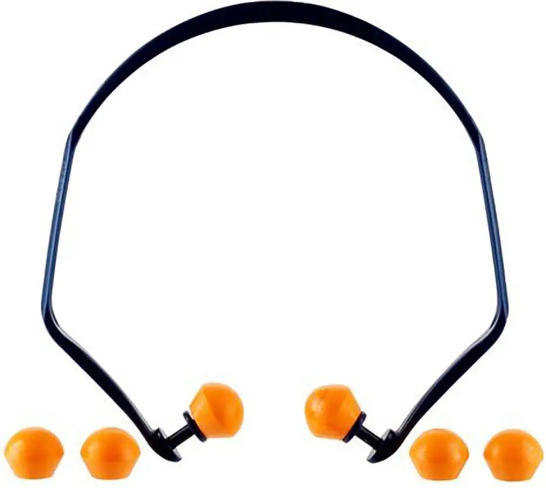 3M 1310C Gehoorbeugel met Reservedoppen - Zwart