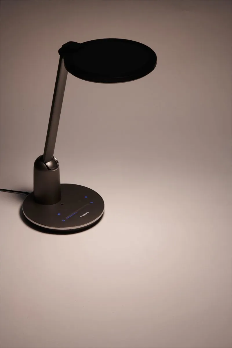 Philips Einstein DSK602 RD Bureaulamp - 15W - Antraciet