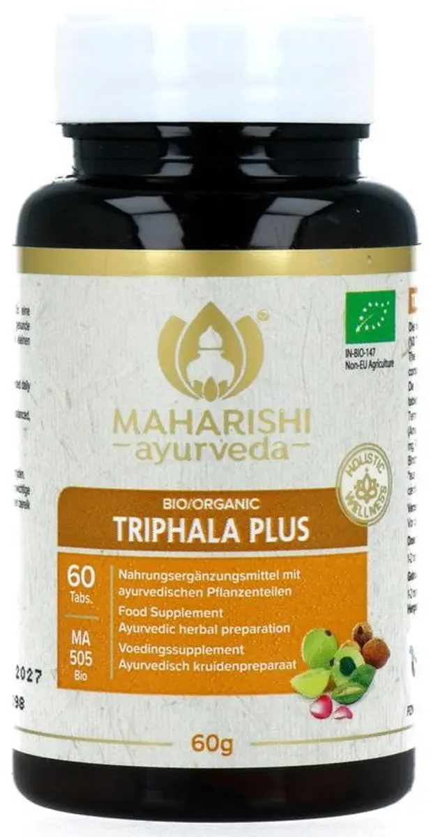 Maharishi Ayurveda Triphala Plus Bio 60 Tabletten