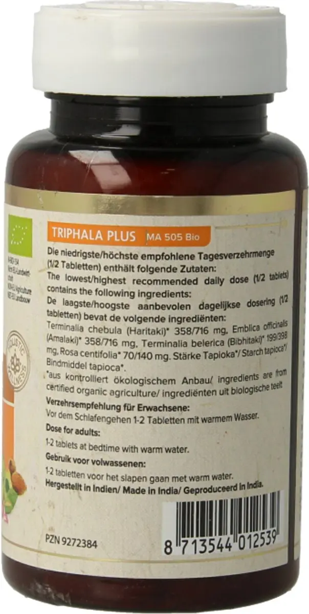 Maharishi Ayurveda Triphala Plus Bio 60 Tabletten